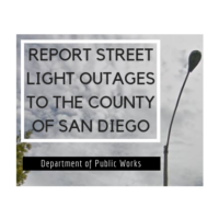 Report Street Light Outages